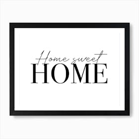 Home Sweet Home Cute Art Print