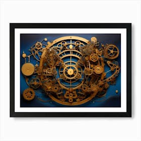 Clockwork Paintings Art Print 3 Art Print