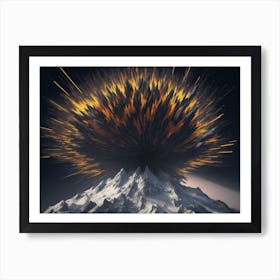 Nebula Eruption Art Print
