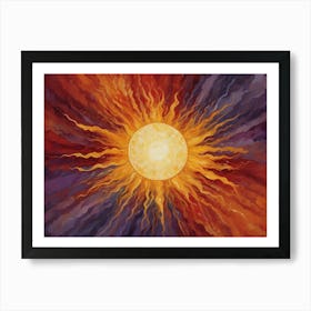 The Great Sun Art Print