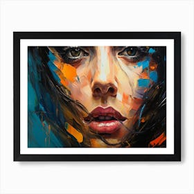 Portrait Of A Woman 13 Art Print