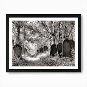 Wardsend Cemetery 01 (2010) Art Print