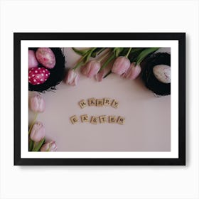 Happy Easter 21 Art Print