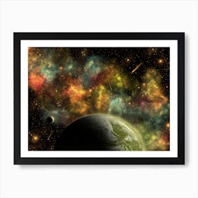 Honnia IV Planet Art Print