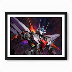 Transformers 4 Art Print