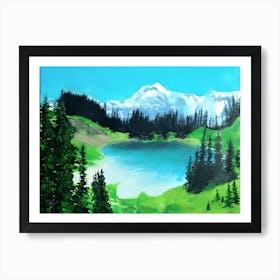 The Majestic Mountain Art Print