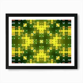 Ethnic Pattern 4 Art Print