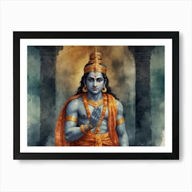 Lord Shiva 1 Art Print