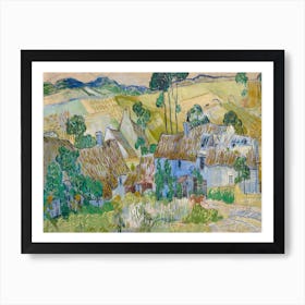Farms Near Auvers (1890), Vincent Van Gogh Art Print
