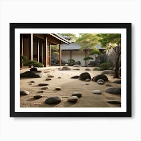 Japanese Garden Art Print