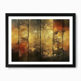 Wooden Planks 1 Art Print