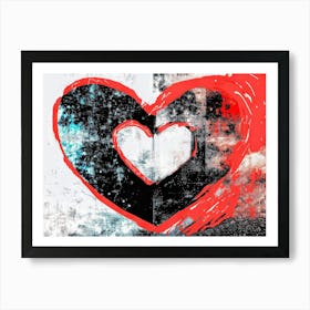 Heart Of Love 2 Art Print