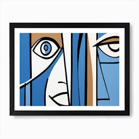'Blue Eyes' 2 Art Print