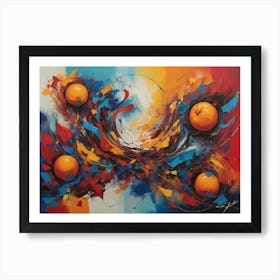 Oranges 3 Art Print