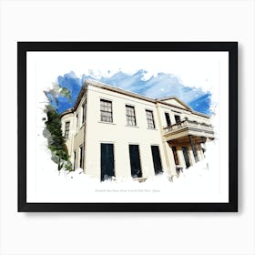 Elizabeth Bay House, Kings Cross & Potts Point, Sydney Art Print