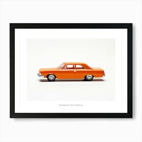 Toy Car Custom 62 Chevy Orange 2 Poster Art Print