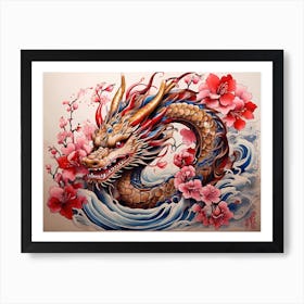 Chinese Dragon 3 Art Print