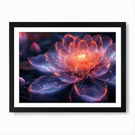 Lotus Flower 68 Art Print