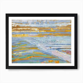 Dunes With Beach, Piet Mondrian Art Print