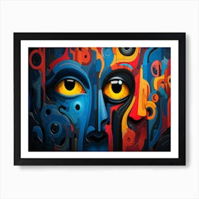 Abstract Painting 5 Art Print