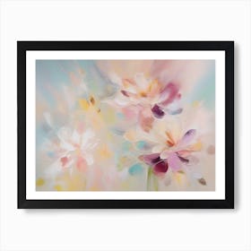 Abstract Flowers 13  Art Print