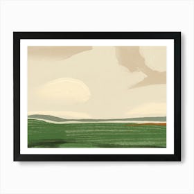 Large Landscape Painting Art Print