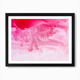 Abstract Watercolor Painting 20 Art Print