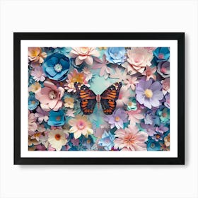 Big Butterfly Art (1) Art Print