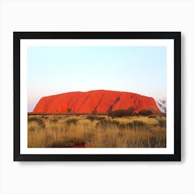 Uluru Rock Mountain, Australia Art Print