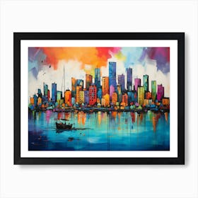 Cityscape 3 Art Print