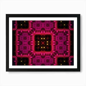 Psychedelic Pattern 1 Art Print