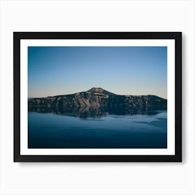 Crater Lake National Park Oregon Wide Color Photograph Abstract Pacific Northwest Westcoast PNW Art Print