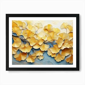 Ginkgo Abstract 1 Art Print