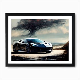 Lotus Evora Art Print