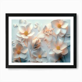 Paper Flowers 121 Poster