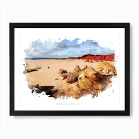 Reddell Beach, Broome, Western Australia Art Print