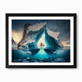 Iceberg Art Print