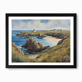 Ile Ouessant, Painting, Poster Art Print