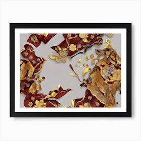 Chinese Kimono Art Print