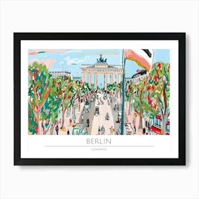 Berlin Brandenburg Gate 1 Art Print