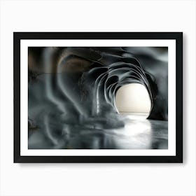 Tunnel Stock Videos & Royalty-Free Footage Art Print