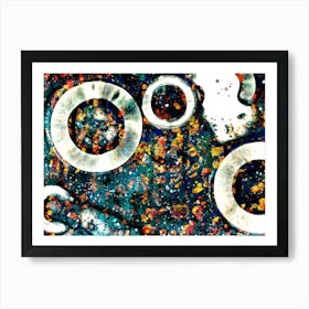 Abstraction Modern Art Stains 1 Art Print