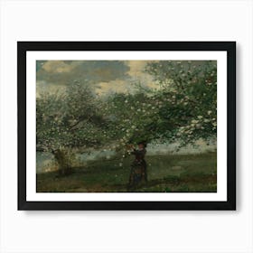 Apple Blossoms In The Orchard Art Print