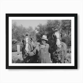 Untitled Photo, Possibly Related To Wheat Farmer, Whitman County, Washington By Russell Lee Art Print