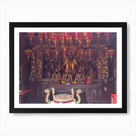 Chinese Temple  Art Print