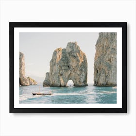 Faraglioni Rock Art Print