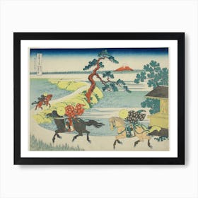 Thirty Six Views Of Mount Fuji, Katsushika Hokusai 6 Art Print