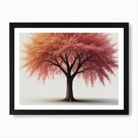 Cherry Blossom Tree Art Print