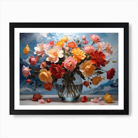 Flowers In A Vase Art Print