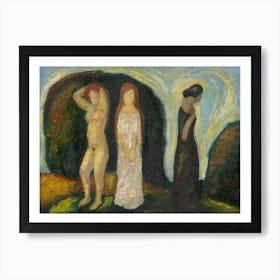 The Three Stages Of A Woman S Life, Mikuláš Galanda Art Print